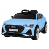 Audi E-Tron Sportback dla dzieci Niebieski + Pilot + Napęd 4x4 + Wolny Start + Radio MP3 + LED